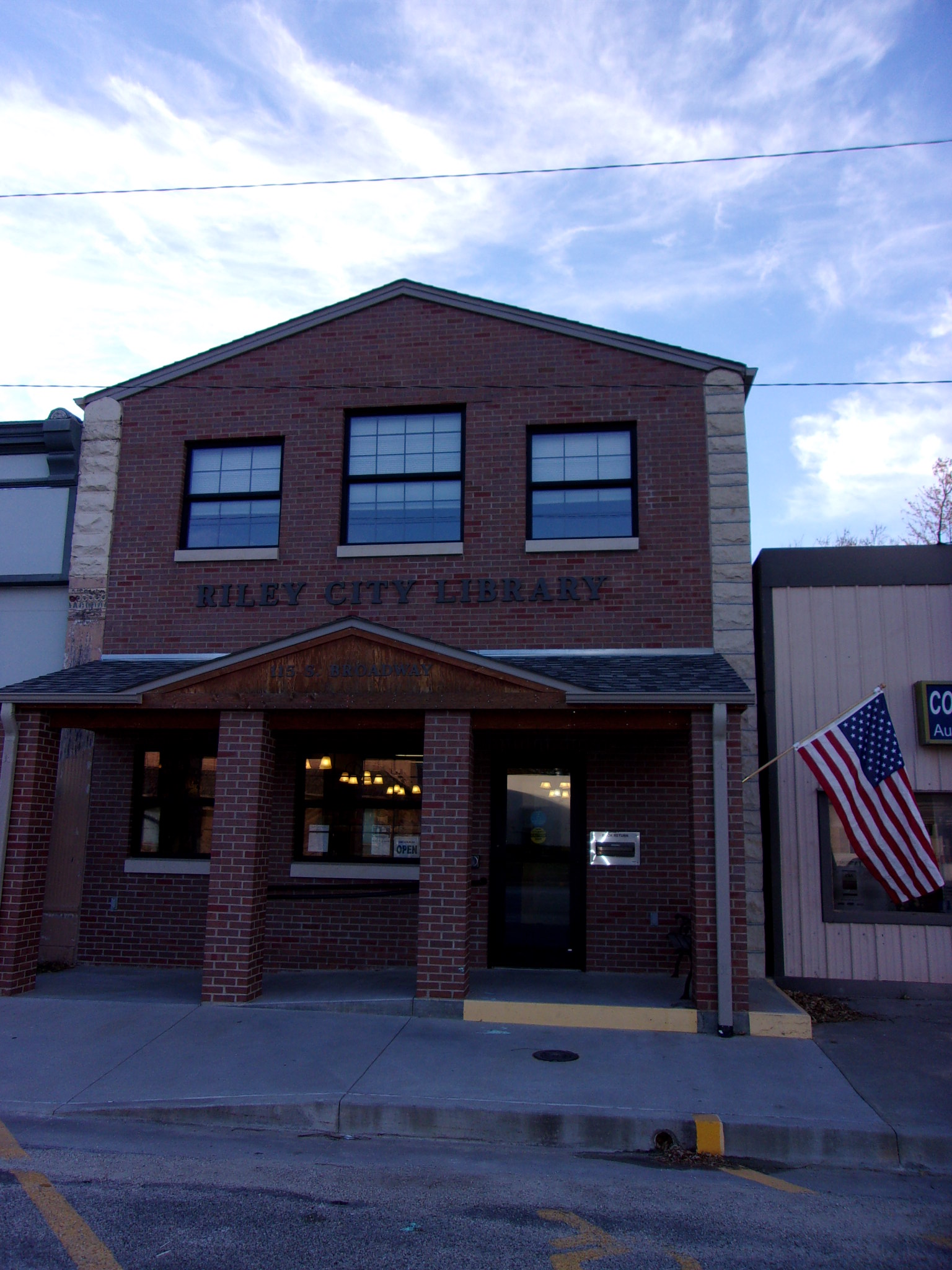 Riley City Library 115 S Broadway St Riley, KS 66531 7854852978